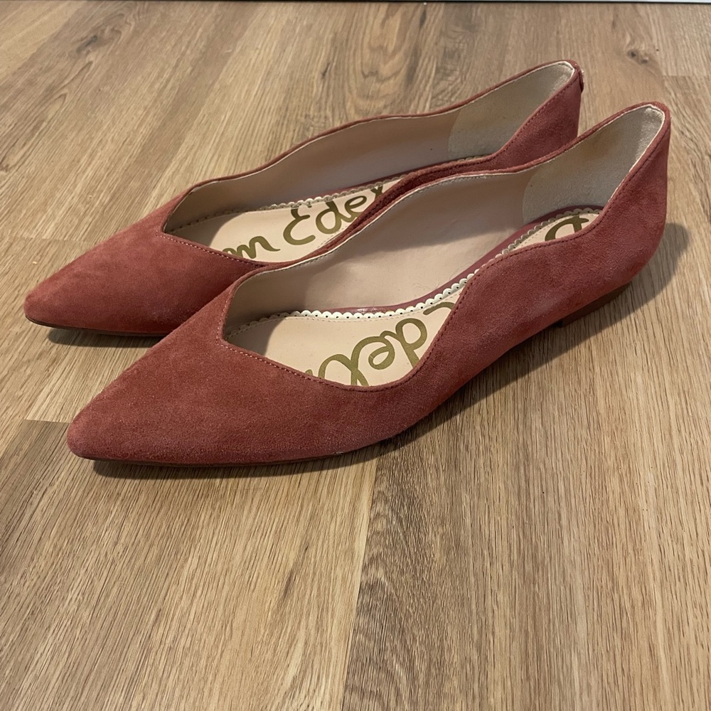 Sam Edelman Scalloped Flats